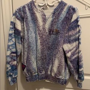 Zulu Airwear vintage tie die sweater 1990’s